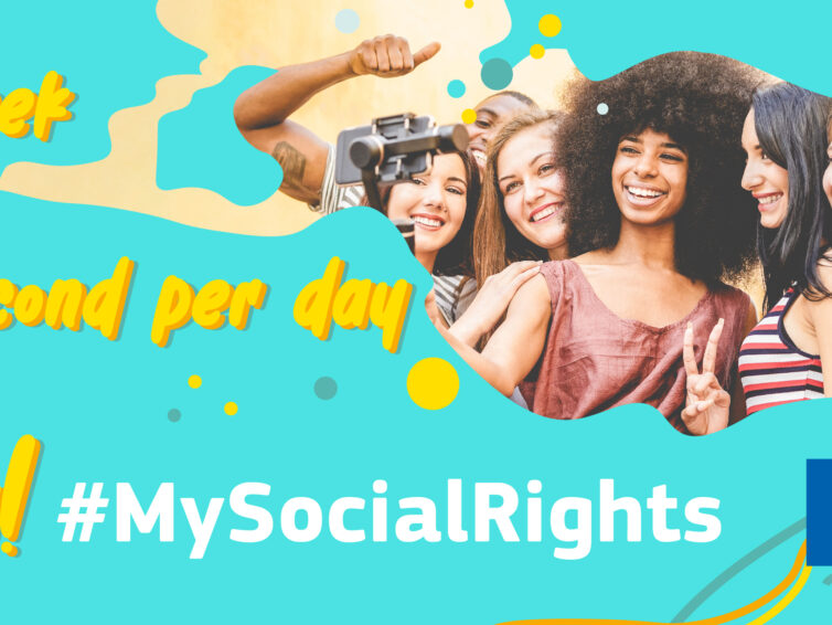 Visa din bild av sociala rättigheter i Europa genom videoskapande tävlingen #MySocialRights!